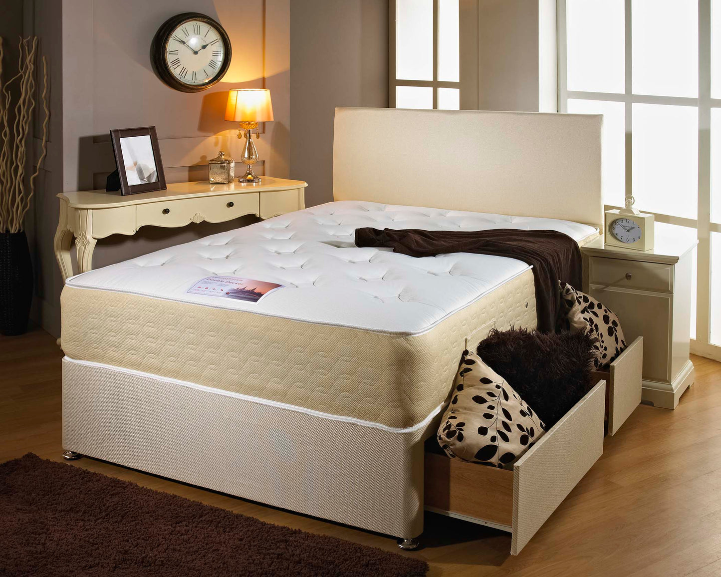 Double Decker Bed with Drawer